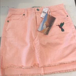 Barney’s New York denim skirt